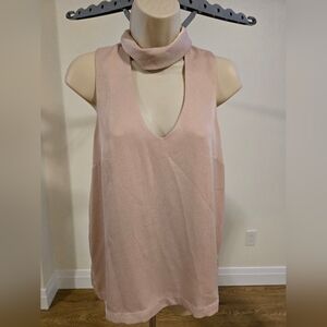 Dynamite Blush Pink Sleeveless Blouse